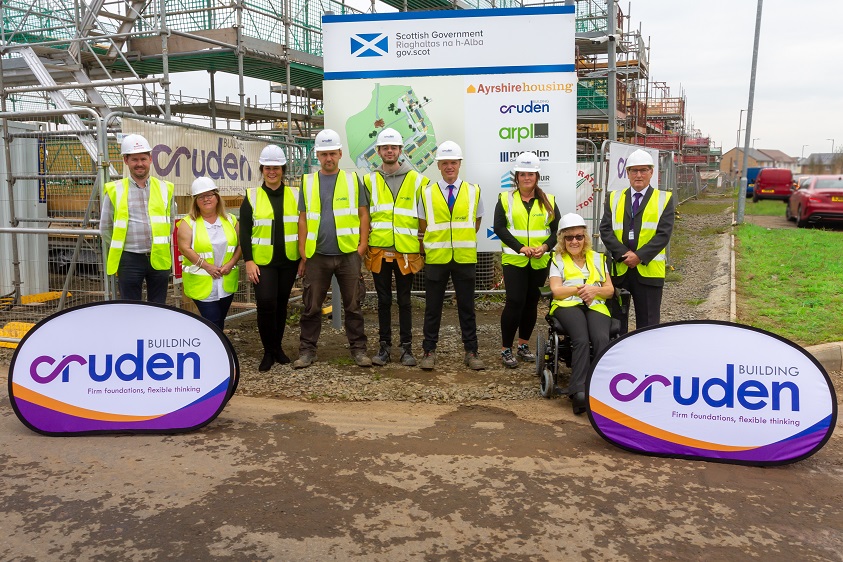 Local jobs for local people at Troon affordable housing project Scottish Housing News